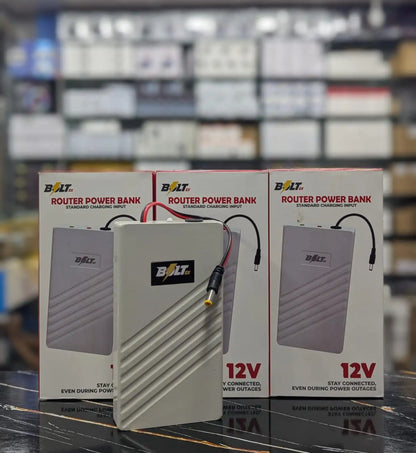 Bolt/ex 12V Router Power Bank – Stay Connected During Load Shedding ⚡📶
