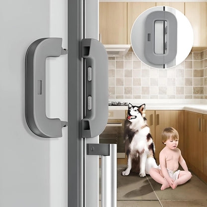 Child Safety Fridge Lock – Strong Self-Adhesive Refrigerator & Freezer Safety Lock For Kids
