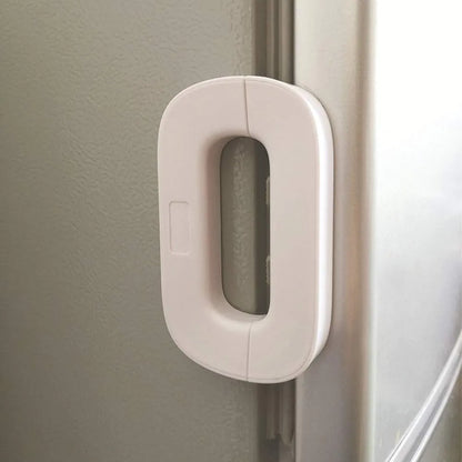 Child Safety Fridge Lock – Strong Self-Adhesive Refrigerator & Freezer Safety Lock For Kids